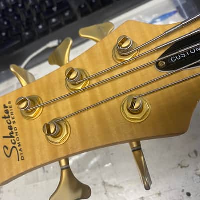 2006 Schecter Diamond Series Stiletto Custom-5 - Lefty - Includes Soft Case! image 8