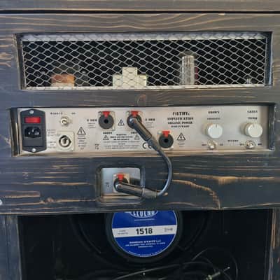 Filthy Amplification Dual-Amp Stereo Rig Hand-Wired UK Boutique Fender/Vox – 15" + 12" image 6