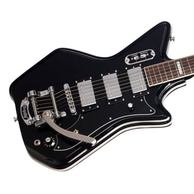 Airline Guitars Jetsons '59 3P Ripley Custom Black image 3