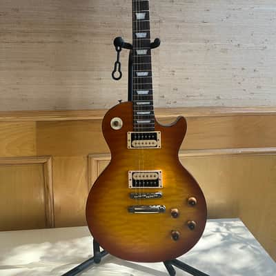 Tokai  Love Rock Model 2002 Honey Gold Quilted Finish image 2