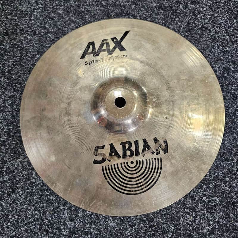 Splash Cymbal 10" Sabian AAX USED! RKSZA290626 image 1