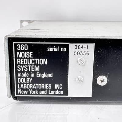 Dolby 364-1 360 Noise Reduction System image 10