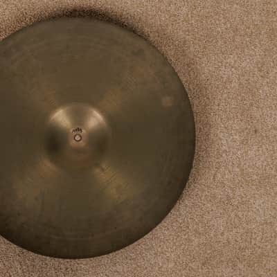 1970s Zildjian A 20" Crash Ride Cymbal 1908g image 2