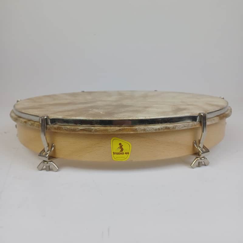 Studio 49 RT350 13"Framedrum Hand Drum Natural Calf Skin 6x Tunable Lugs Germany image 1