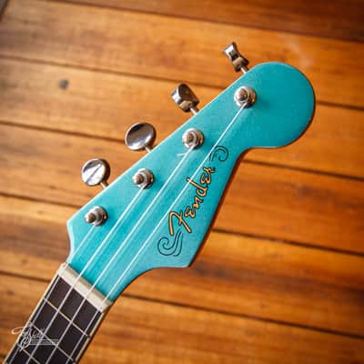 Fender Fullerton Series JZM Jazzmaster Ukulele Lake Placid Blue 2021 image 4