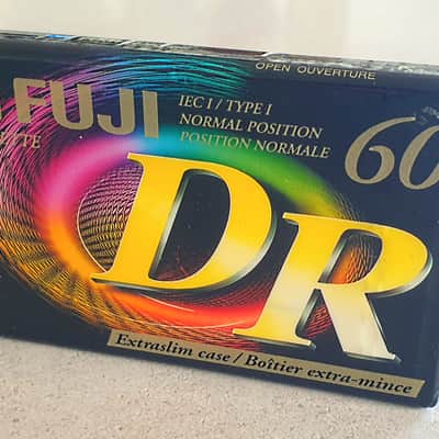 NEW FUJI DR 60 Type I Cassette Tape - NEW OLD STOCK image 3