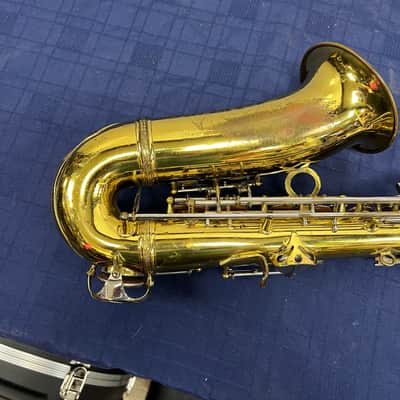 Vintage Martin Busine Alto Sax Saxophone with Original Case Made in the USA for Parts or Repair 1919 image 14