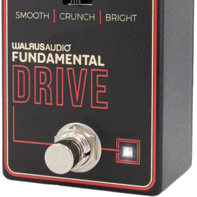 Walrus Audio Fundamental Drive - Black / Red image 2