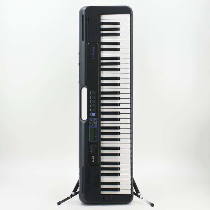 Used Casio CT-S300 Black Portable Keyboard w/Adapter image 1