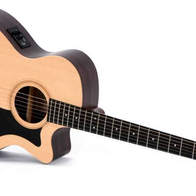 SIGMA GUITARS GTCE Grand OM Elektro-Akustik-Gitarre natur image 7