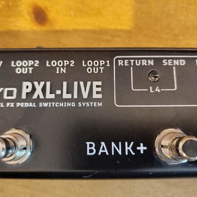 Joyo PXL-Live Dual 4-Channel Pedal Switcher 2010s - Black image 3