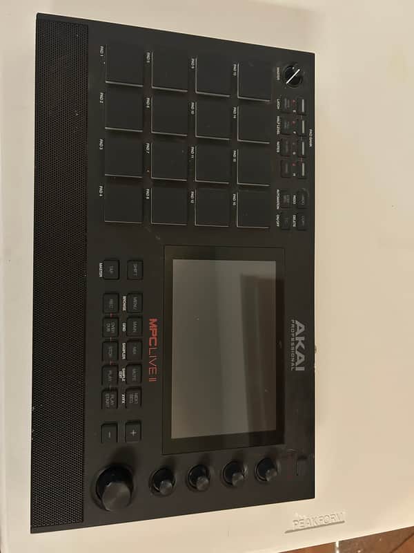 Akai MPC Live II Standalone Sampler / Sequencer 2020 - no charger  - Black image 1
