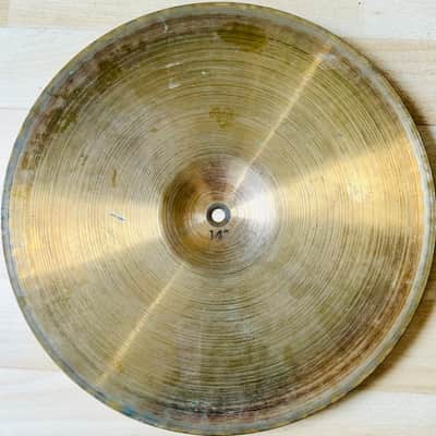 1980 Paiste 14" 2002 Medium Hi-Hat Cymbal (Top) 1980 - Present - Traditional image 3