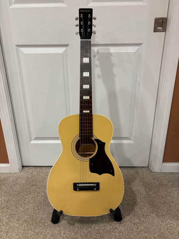 Harmony Stella Parlor Guitar H-6134 F-73 1973 image 1