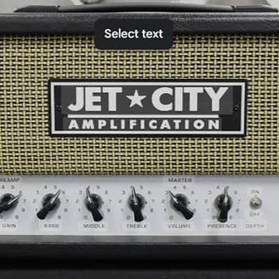 Jet City Jet City JCA 20HV Amplifier Head image 2