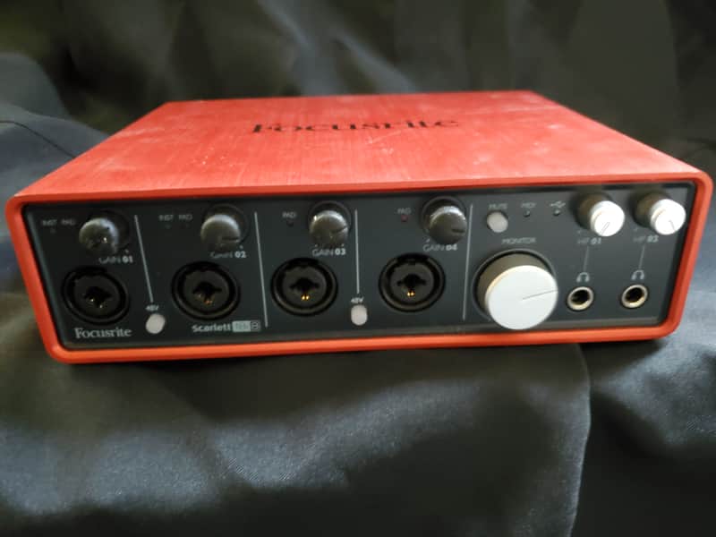 Focusrite Scarlett 18i8 USB 2.0 Audio Interface 2013 - 2016 - Red / Black image 1