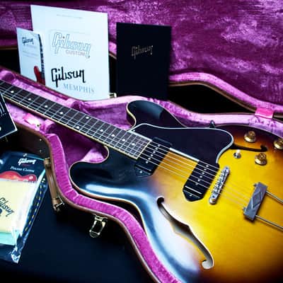 Gibson Custom Shop True 1959 Historic Reissue Memphis ES-330 "VOS" Vintage Burst 2018 image 1