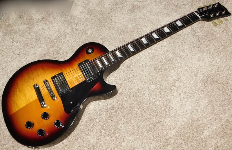 Gibson Les Paul Studio Electric Guitar Fire Burst 2013 image 1
