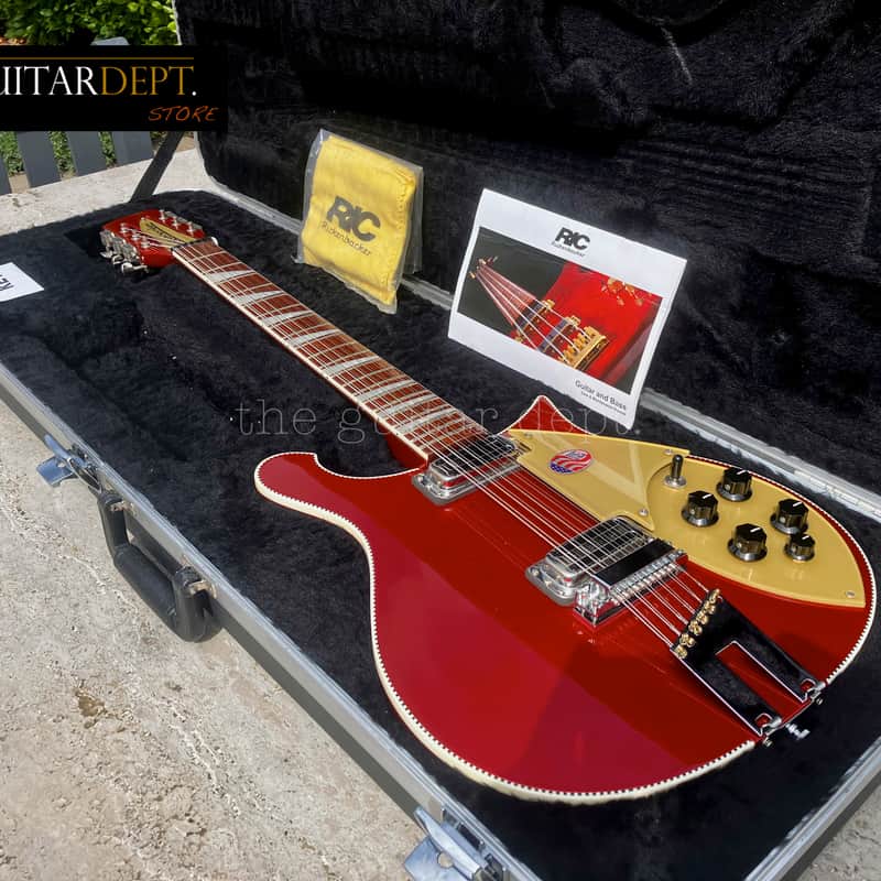 2013 Rickenbacker 660-12 Ruby Red Metallic