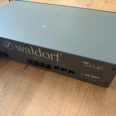 Waldorf Microwave Rackmount Wavetable Synthesizer 1989 - Blue (Serviced / Warranty) image 6
