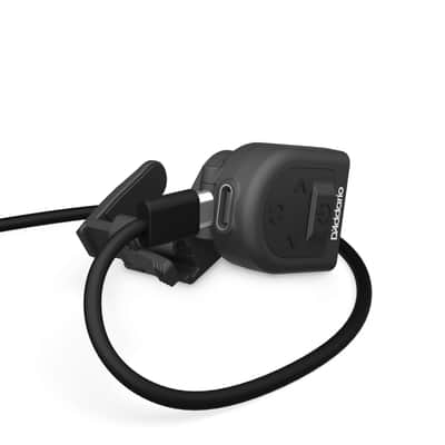 D'Addario PW-CT-12RC USB-C Rechargeable Micro Headstock Tuner - Tuner image 2