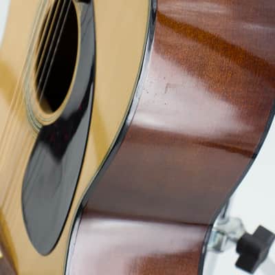 Used Yamaha FG-75 Natural Acoustic Guitar – Good Condition image 10