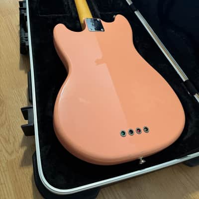 Fender Mustang Bass Made in Japan Reissue Rare Tahitian Coral image 2
