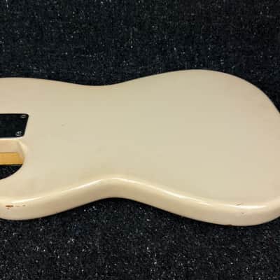1957 Fender Musicmaster (#573) with Case Original Desert Sand Vintage Finish image 16