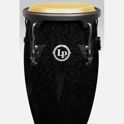 Latin Percussion LP Aspire 10-inch and 11-inch Santana Black Magic Conga Set with Double Stand, LPA646-BM image 2