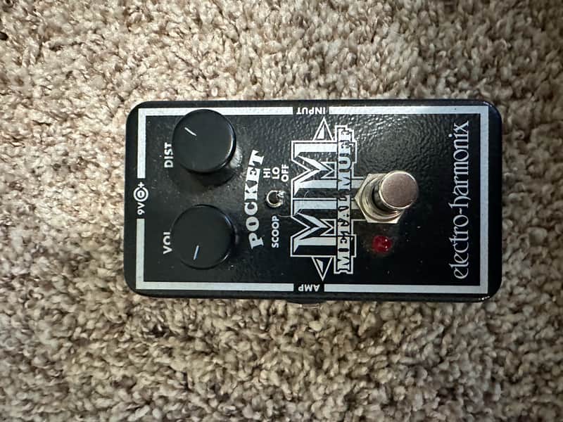 Electro-Harmonix Pocket Metal Muff Distortion with Mid Scoop 2008 - 2020 - Black image 1