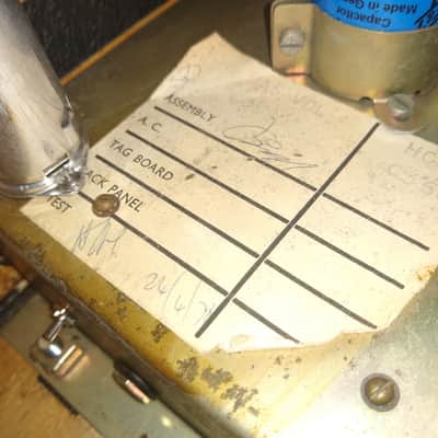 Marshall JMP 50 Watt Small Box 1978 Friedman Modded image 8