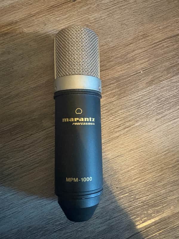 Marantz MPM-100 Large Diaphragm Condenser Microphone 2010s - Black image 1