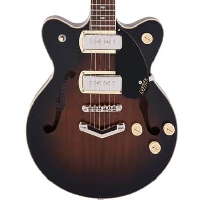 Gretsch G2655-P90 Streamliner Center Block Jr. Double-Cut P90 Electric Guitar - Brownstone image 1