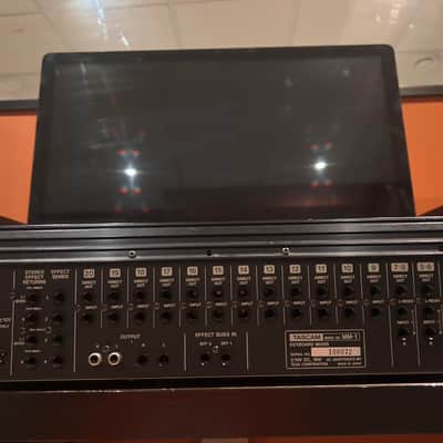 TASCAM MM-1 Keyboard Mixer w/ Original Power Supply 1990s Black image 8