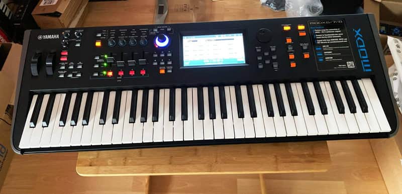 Yamaha MODX6 61 Semi-weighted Key Synthesizer Synth Studio Keyboard MINT Condition image 1