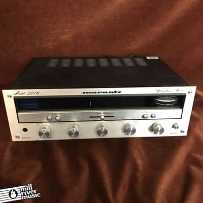 Marantz 2216 Vintage Stereophonic Receiver Silver c. 1970s image 1