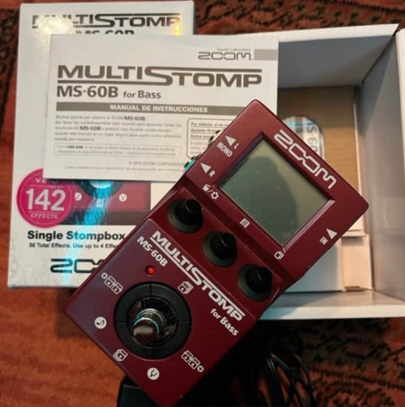 Zoom MS-60B MultiStomp Bass Pedal: $107.24 - 53% OFF!