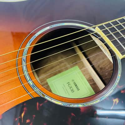YAMAHA FG-830 Acoustic Guitar Top veneer image 5