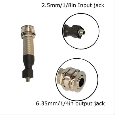 Acoustic Guitar Piezo Bridge Pickup Under-Saddle with Jack Rigid Artec PP-607 image 5