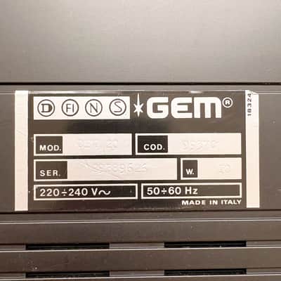GEM DEX-20 (Made in Italy, 1990)! Vintage MIDI Expander Sound Module with Integrated Effects! image 14