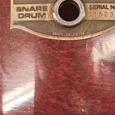 ⚡Tama Artwood Birch 14"X6.5 Snare Drum-Cherry Wine⚡ image 16