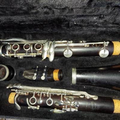 Normandy 10 Wood Soprano Clarinet, France, Intermediate Level, Very Good Cond image 1