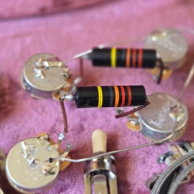 Gibson CustomBucker Pickups Set - Custom Shop Les Paul ’59 R9, Complete Harness LUXE PIO BB Caps ~ Custom Buckers PAF image 8