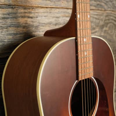 Used Gibson 50s J-45 Studio Walnut A/E Guitar - Vintage Sunburst w/Bag image 5