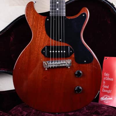 Gibson Custom 1958 Les Paul Junior Double-Cut Reissue VOS 1998 Faded Cherry w/ Bag image 1