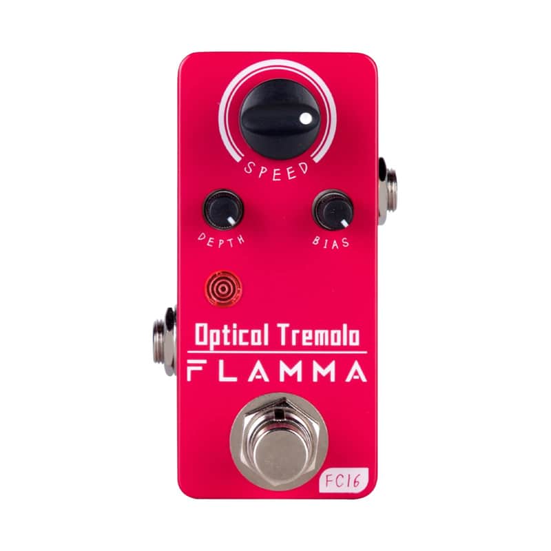 FLAMMA FC16 Optical Tremolo Guitar Effects Pedal Mini Portable True Bypass (Price includes the import duty for US buyer) image 1