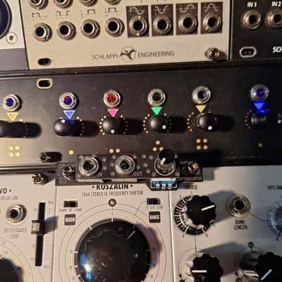 Waveform Magazine ASSEMBLED Catwalk Cattenuator x 2 Eurorack Module Attenuator image 3