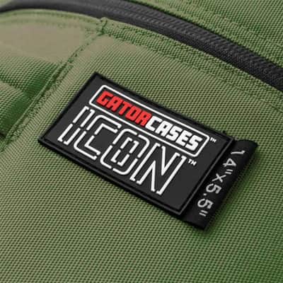 Gator Icon Snare Drum Bag 14x5.5 Green image 6