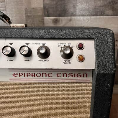 Epiphone Ensign Vintage Tube Amp 1960's image 6
