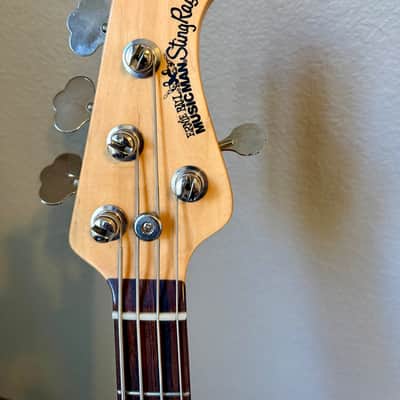 Ernie Ball Music Man StingRay USA 4-String Bass (1998-1999) w/ Nordstrand Electronics + EB Case image 3